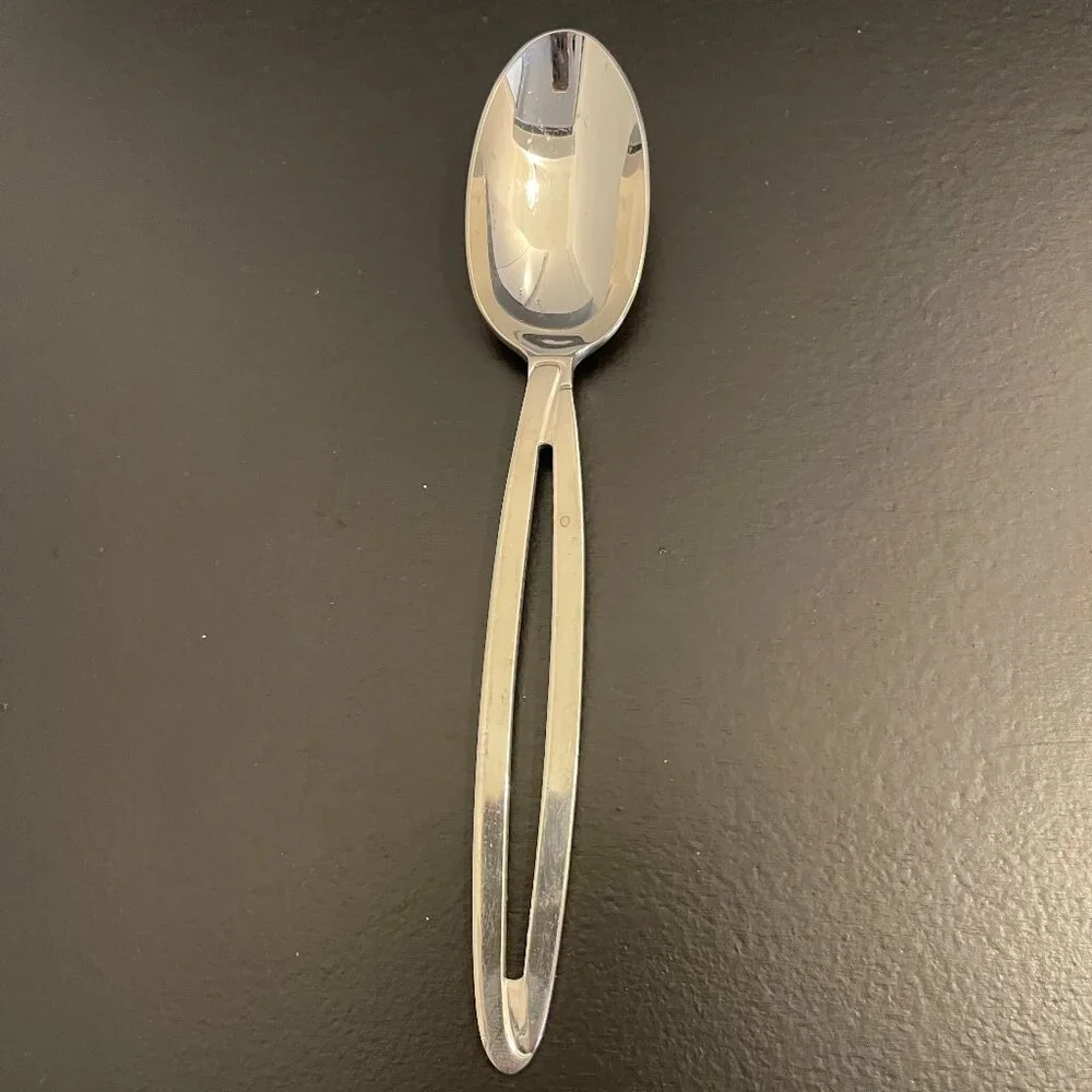 2 Retroneau Steel Band Teaspoons NEW