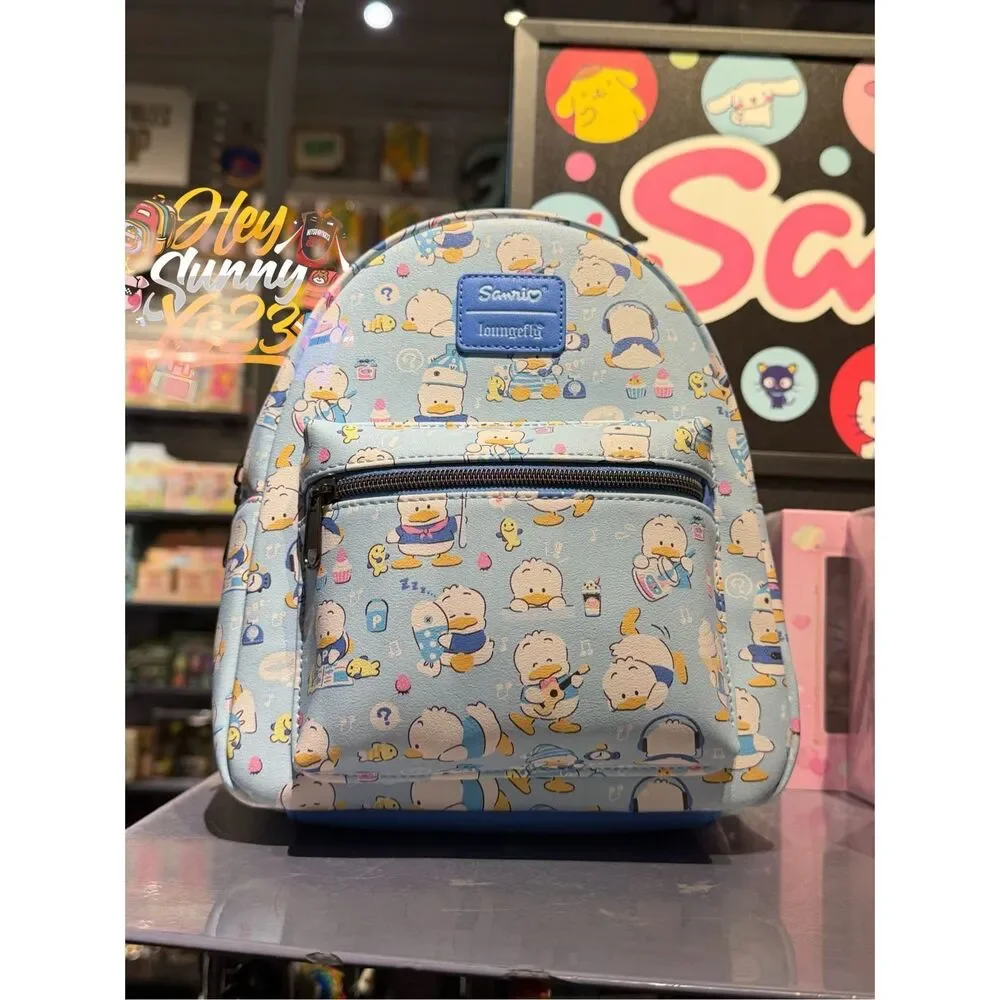 Loungefly Sanrio Pekkle Allover Print Mini Backpack
