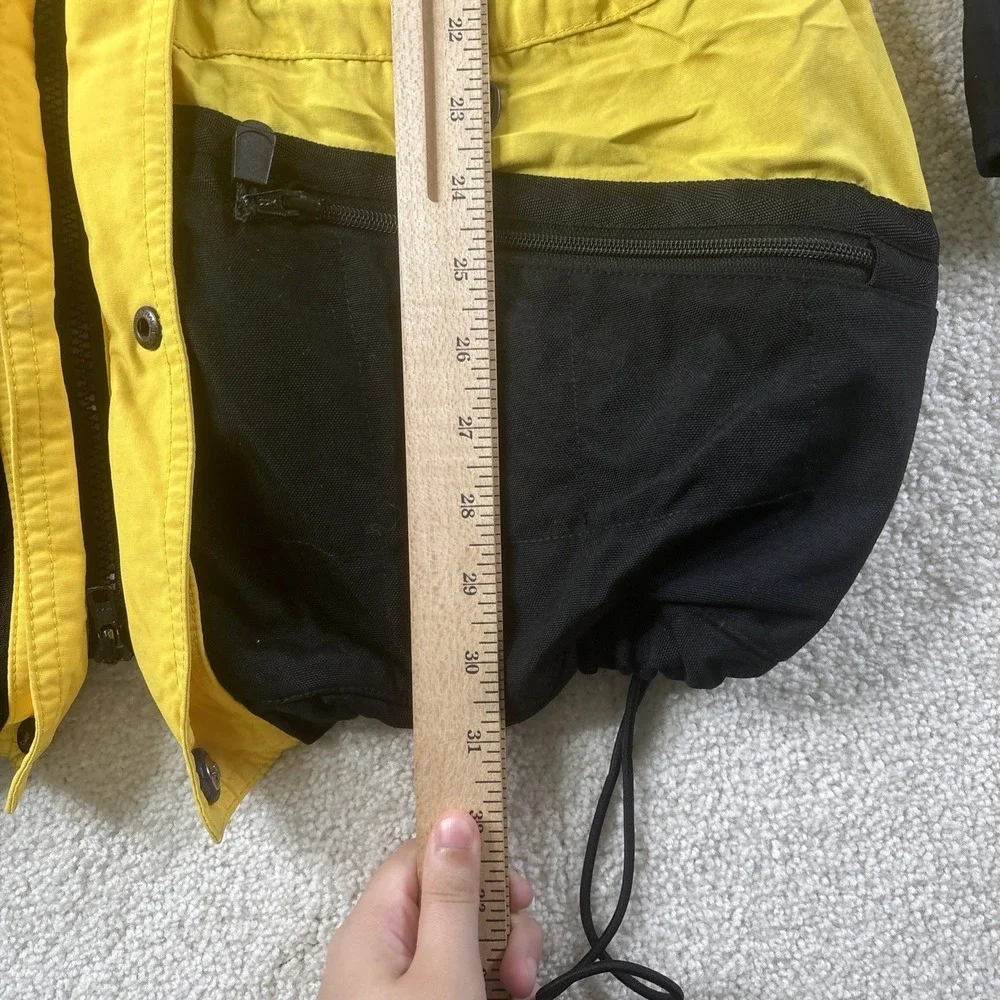 The North Face Steep Tech‎ Jacket Men's XL Zip Up Hiking Grand Yellow READ