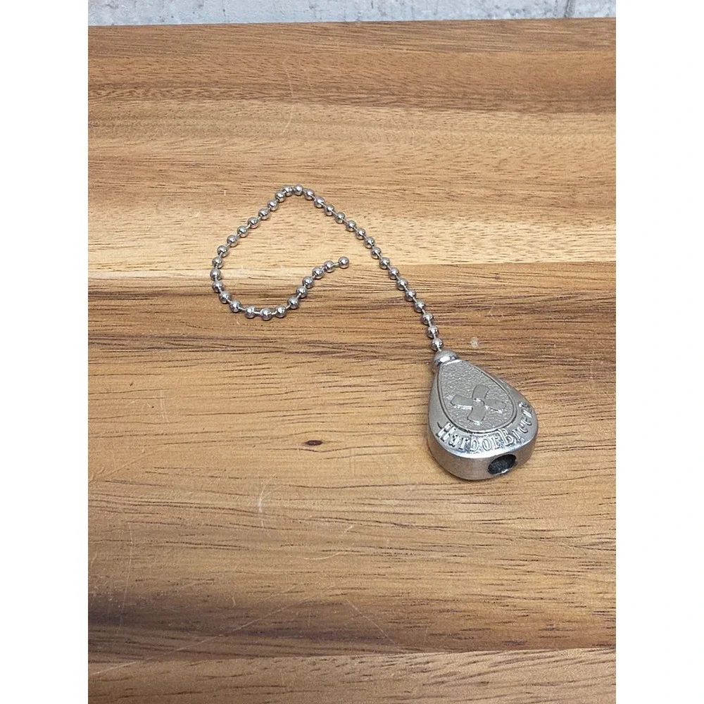 1 Harbor Breeze Ceiling Fan & Light Pull Silver Chain