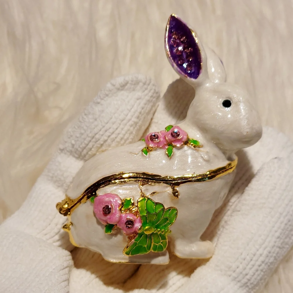 None bejeweled white