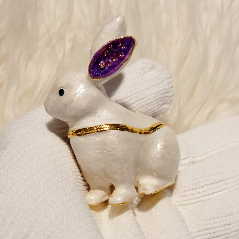 None bejeweled white