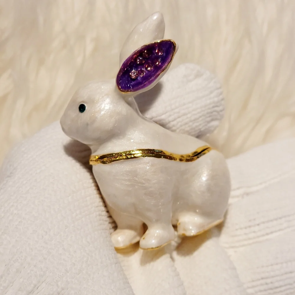 None bejeweled white