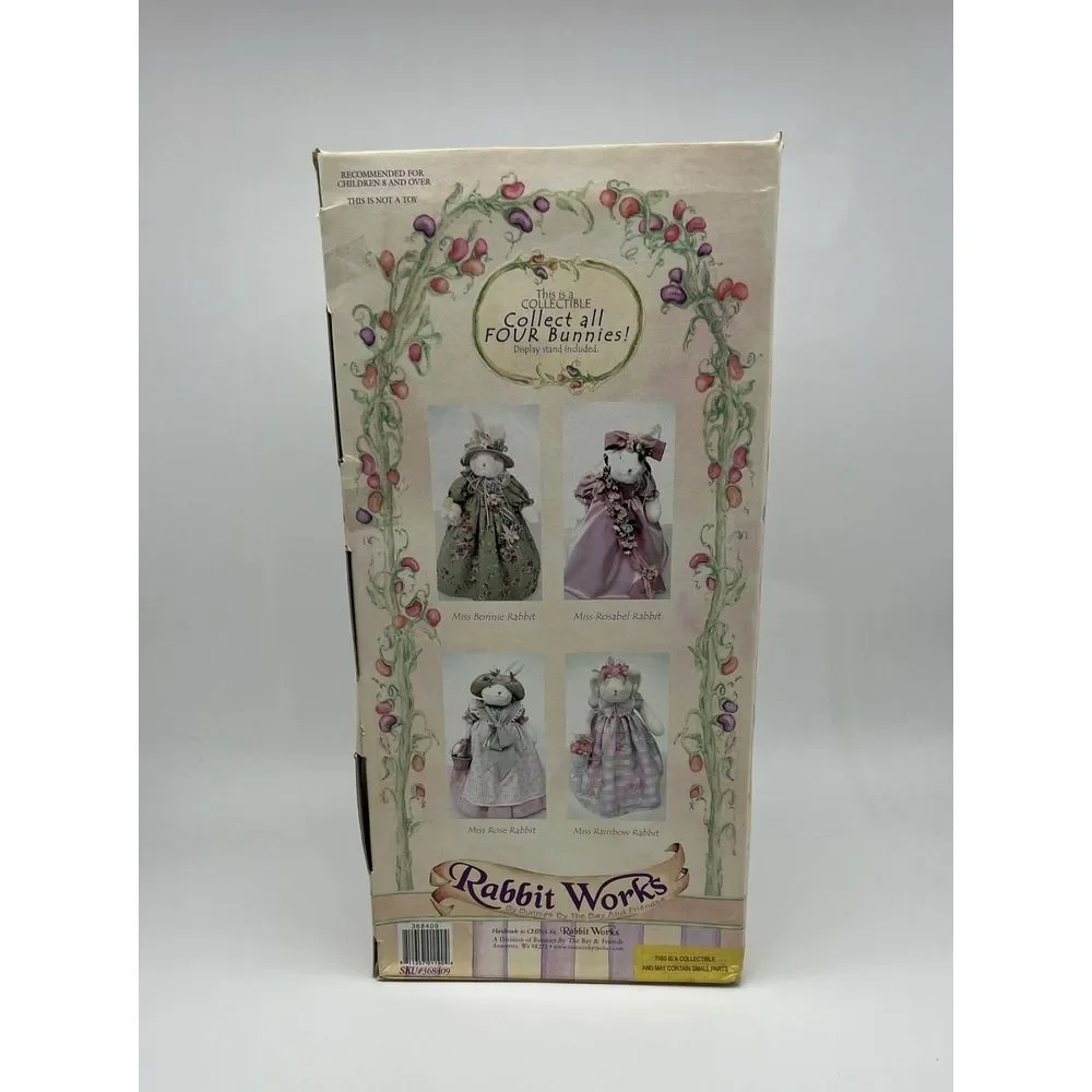 Rabbit Works Miss‎ Rainbow Rabbit new collectible Vintage
