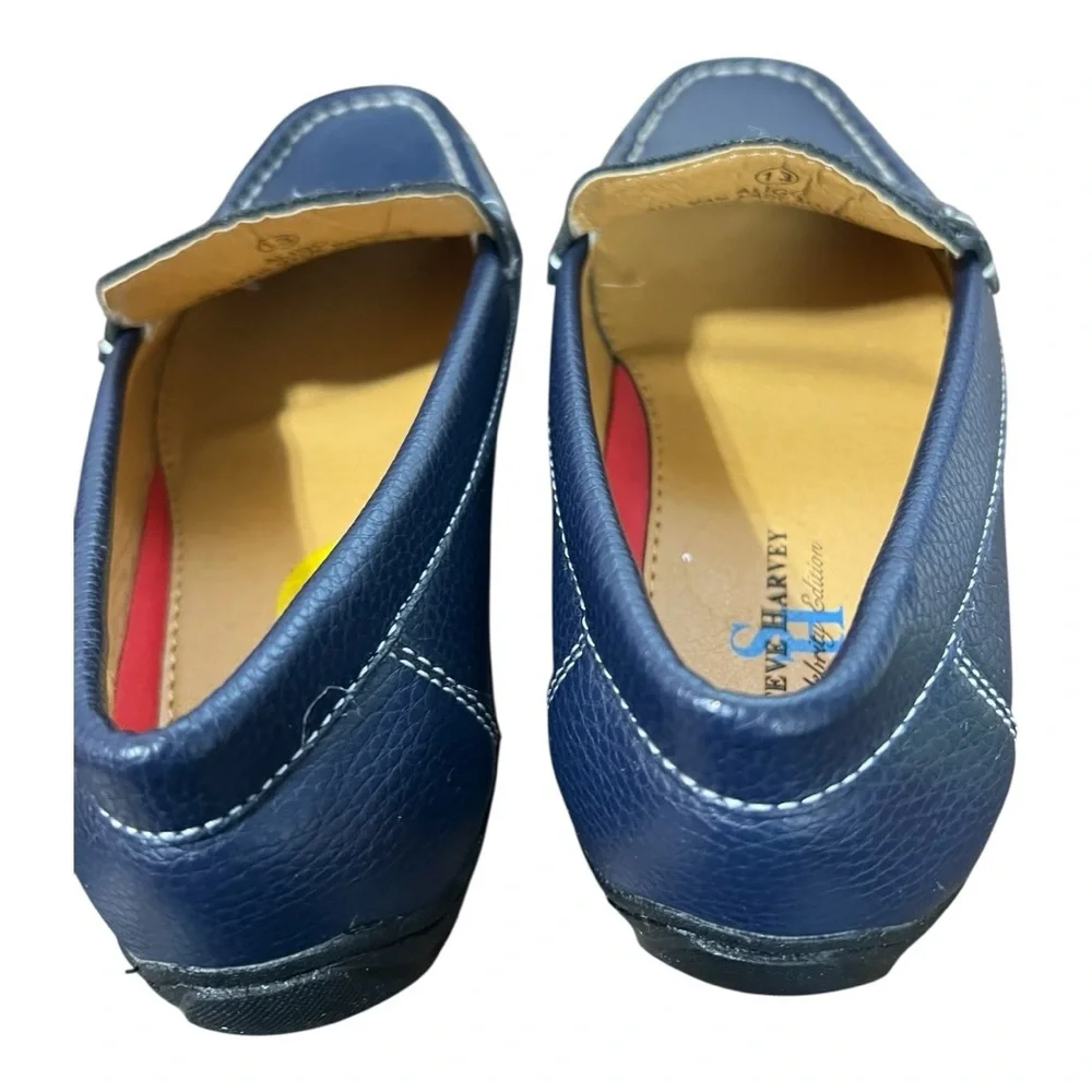 Steve Harvey Celebrity Edition Boys Blue Vegan Shoes Size 13