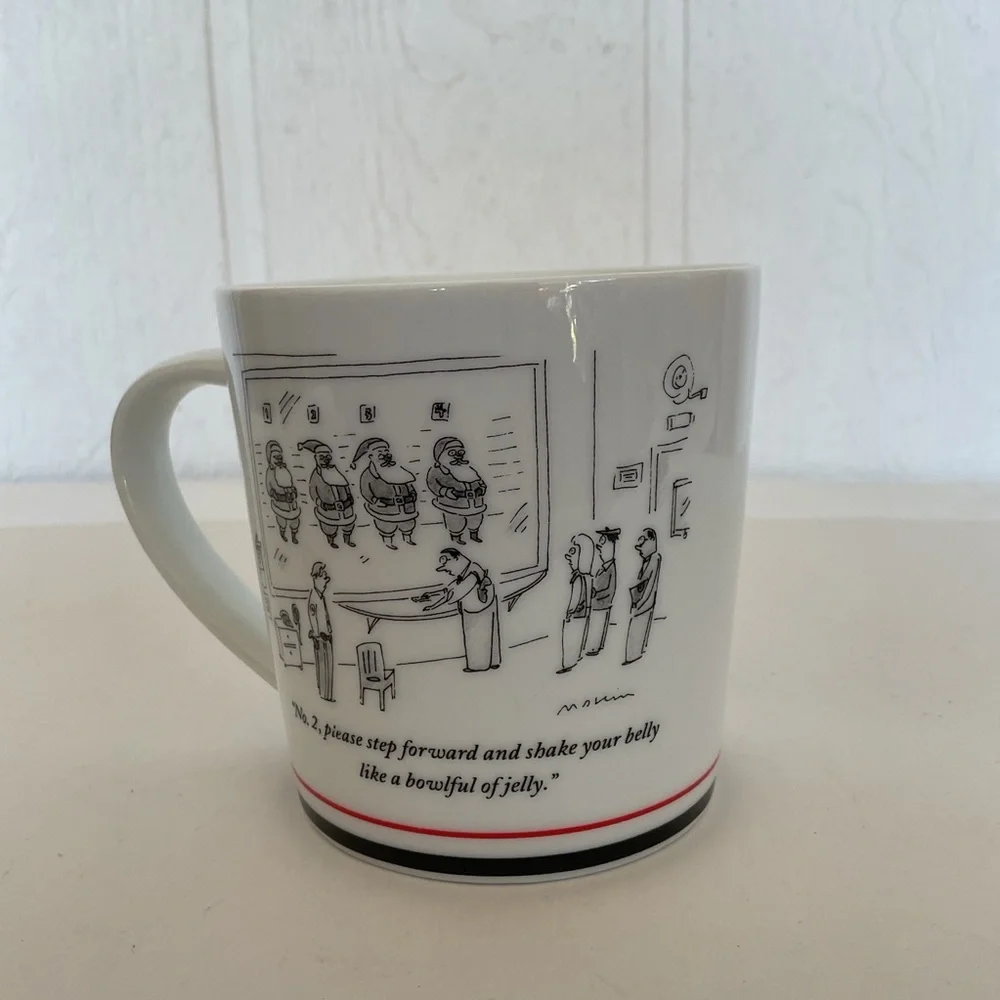 Restoration Hardware x The New Yorker Set of Two Ceramic Mugs