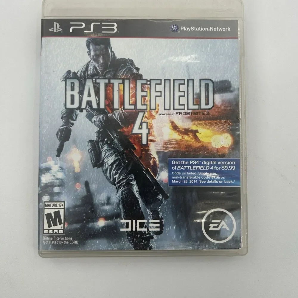 Battlefield 4 Sony PlayStation 3, 2013 PS3 Tested Fast Shipping