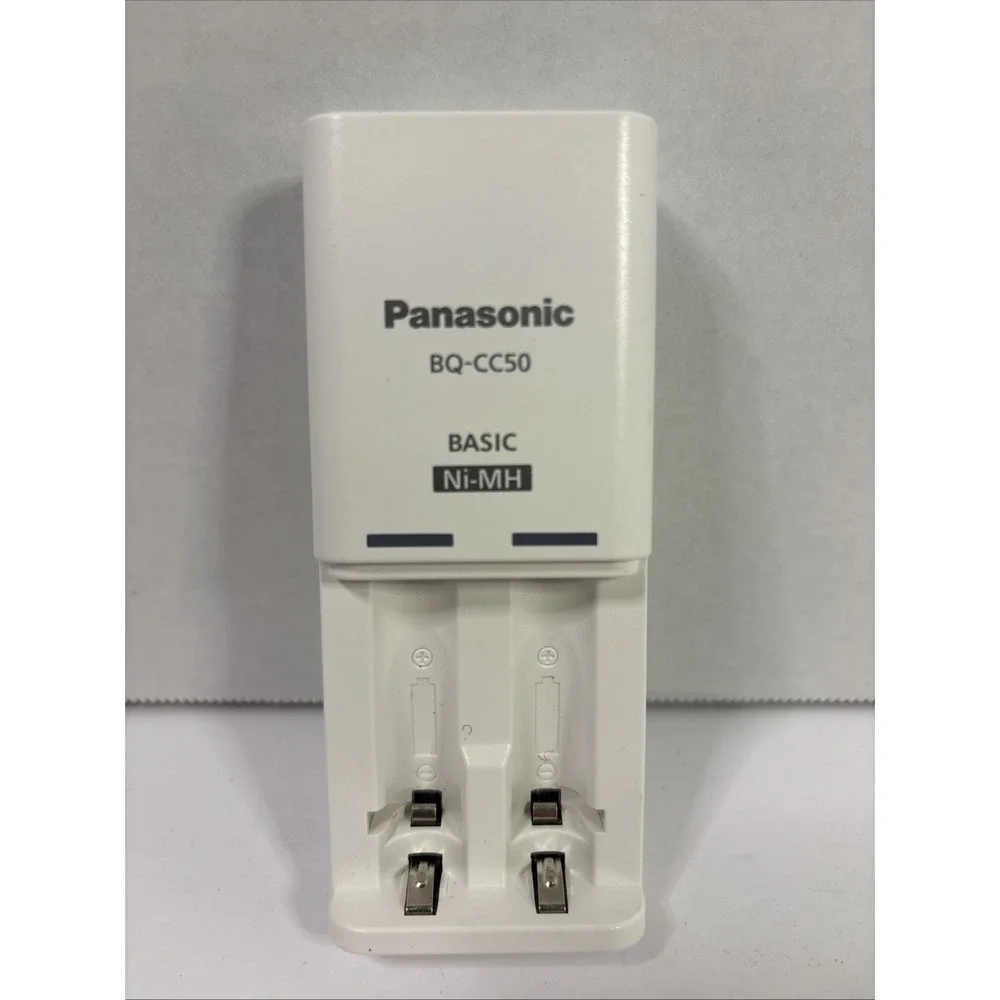 Panasonic BQ-CC50ASBA Battery Charger AA AAA NiMH NiCd Fast Charging Tested