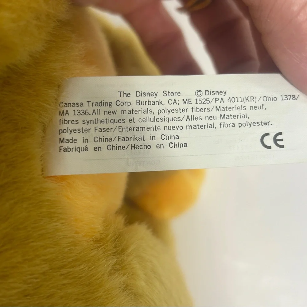 Disney plush lion