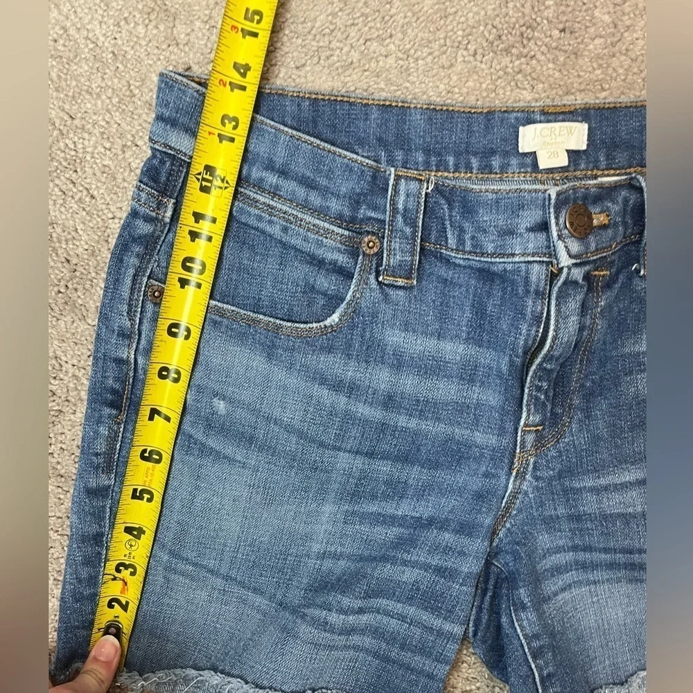 J.Crew Womens Cut Off Denim Shorts Size 28