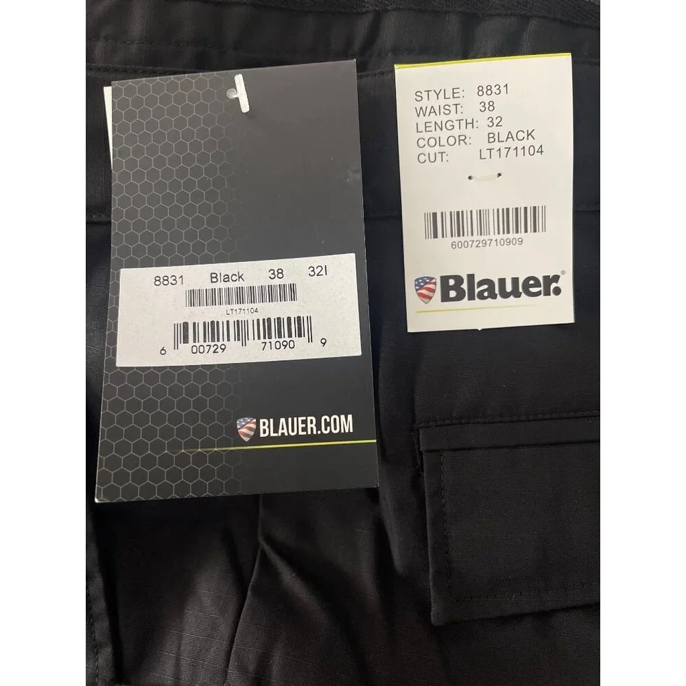 NWT Blauer TENX BDU Pants Mens 38x32 Black 8831