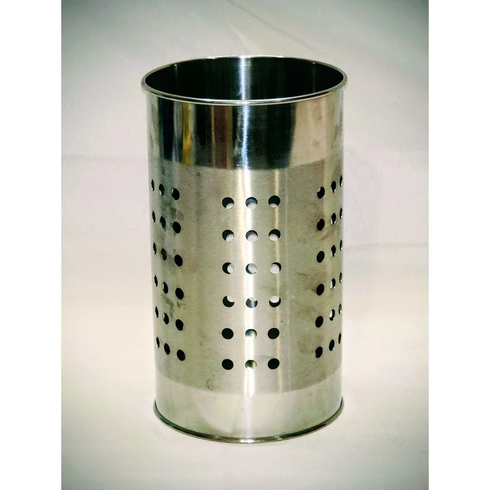 🔥 Stainless Steel Utensil Holder Silverware Drying Rack Countertop Drainer 🔥