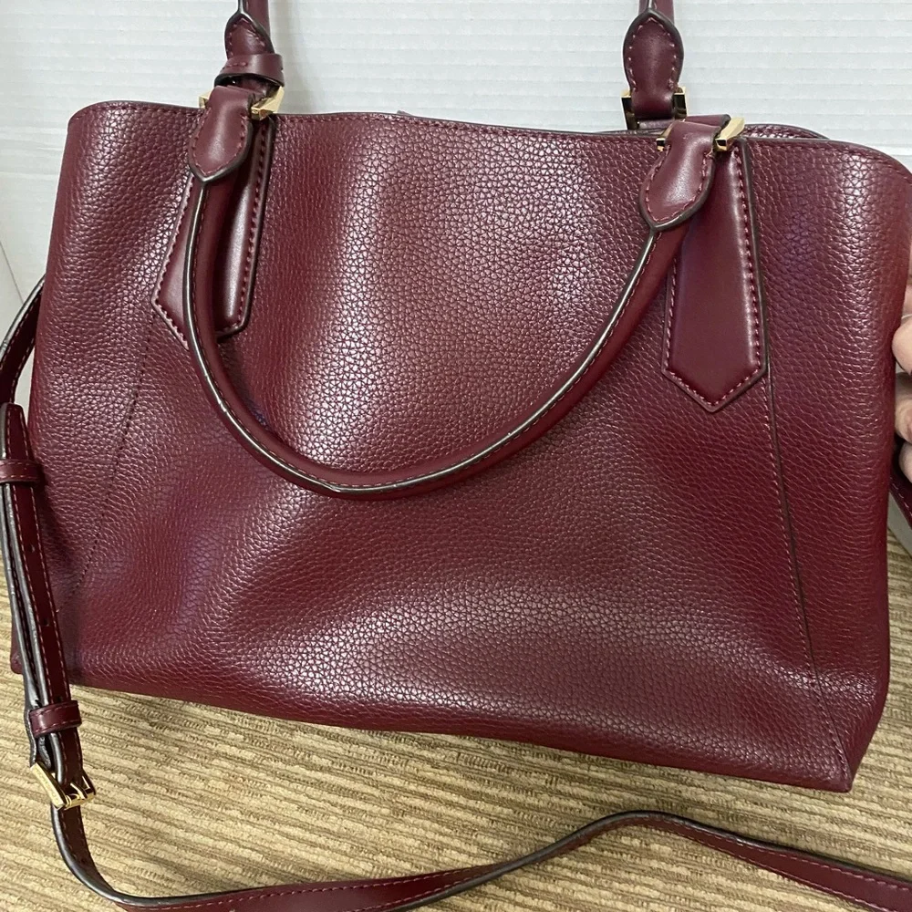 Michael Kors structured leather