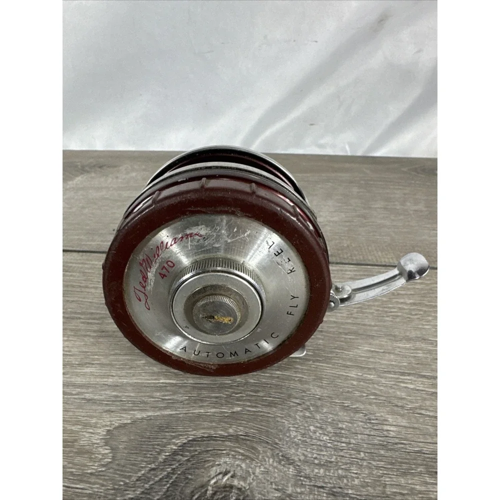 Vtg Sears Ted Williams 470 Automatic Fly Fishing Reel USA