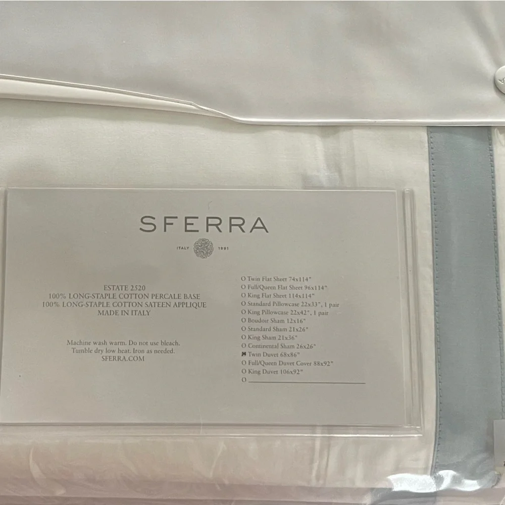 SFERRA luxurious white
