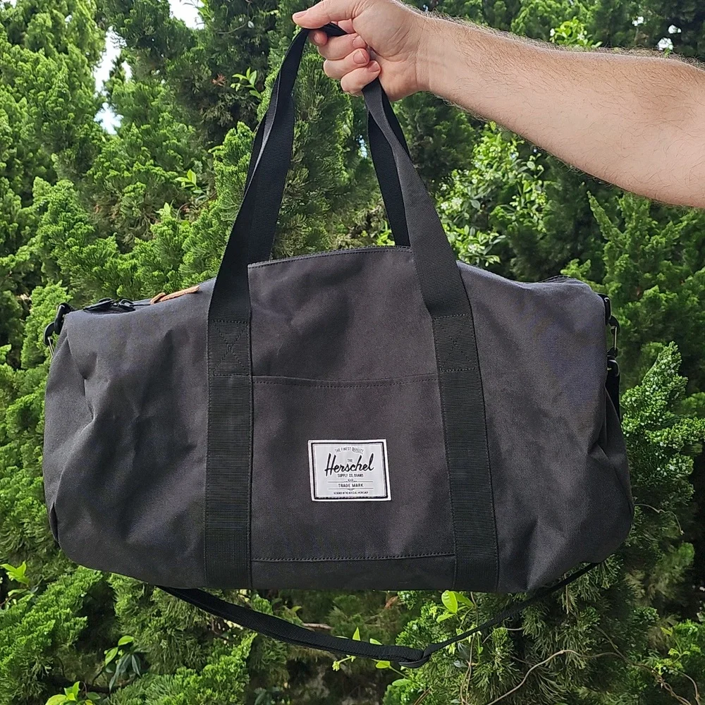 Herschel Supply Co. Brand Black Duffel Bag
