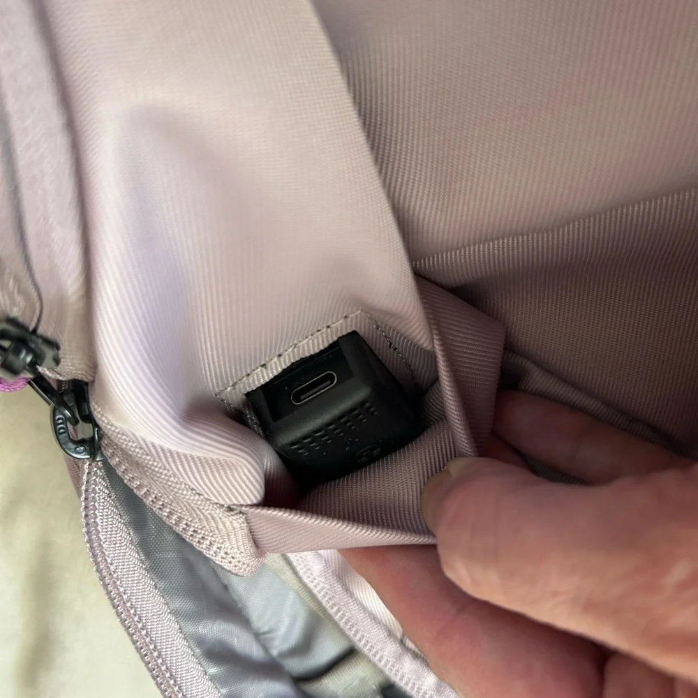 SWISSGEAR Viibe Core Dusty Lilac Travel Backpack with Charger Cord