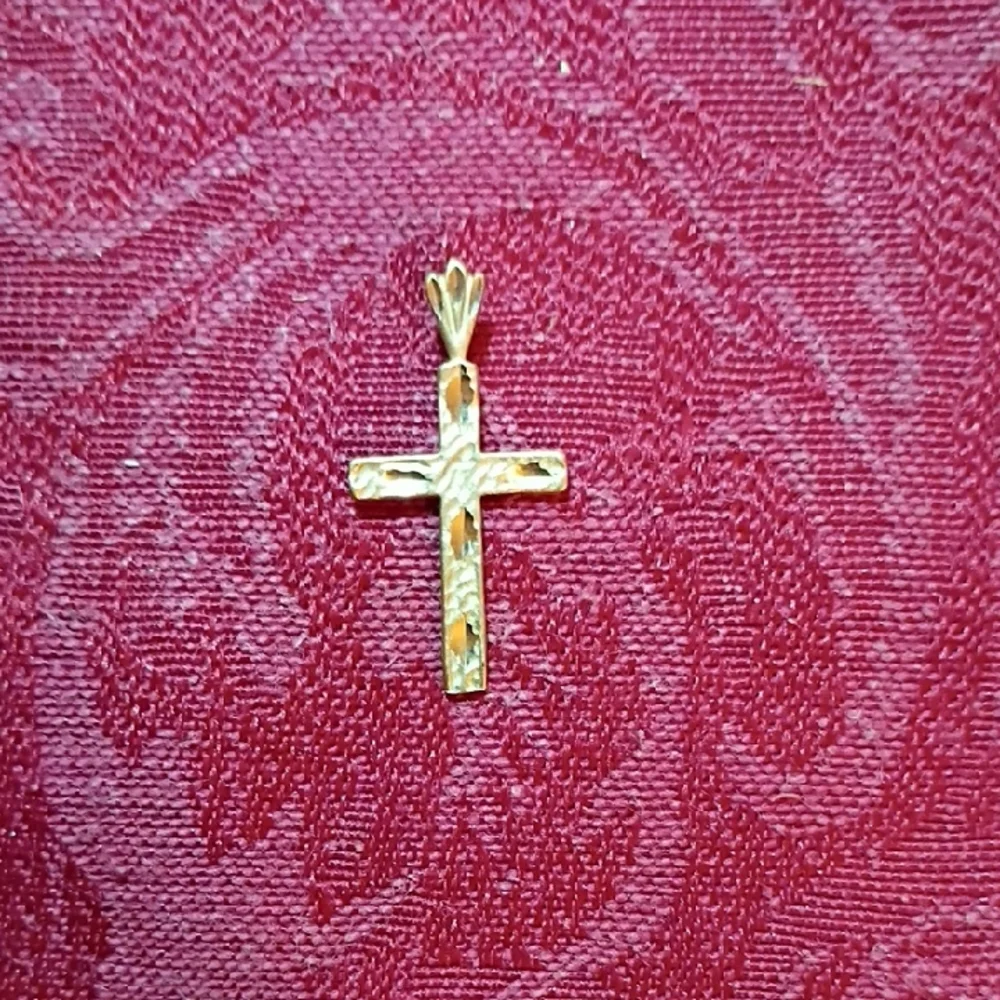 14k Turkish Gold Cross 1