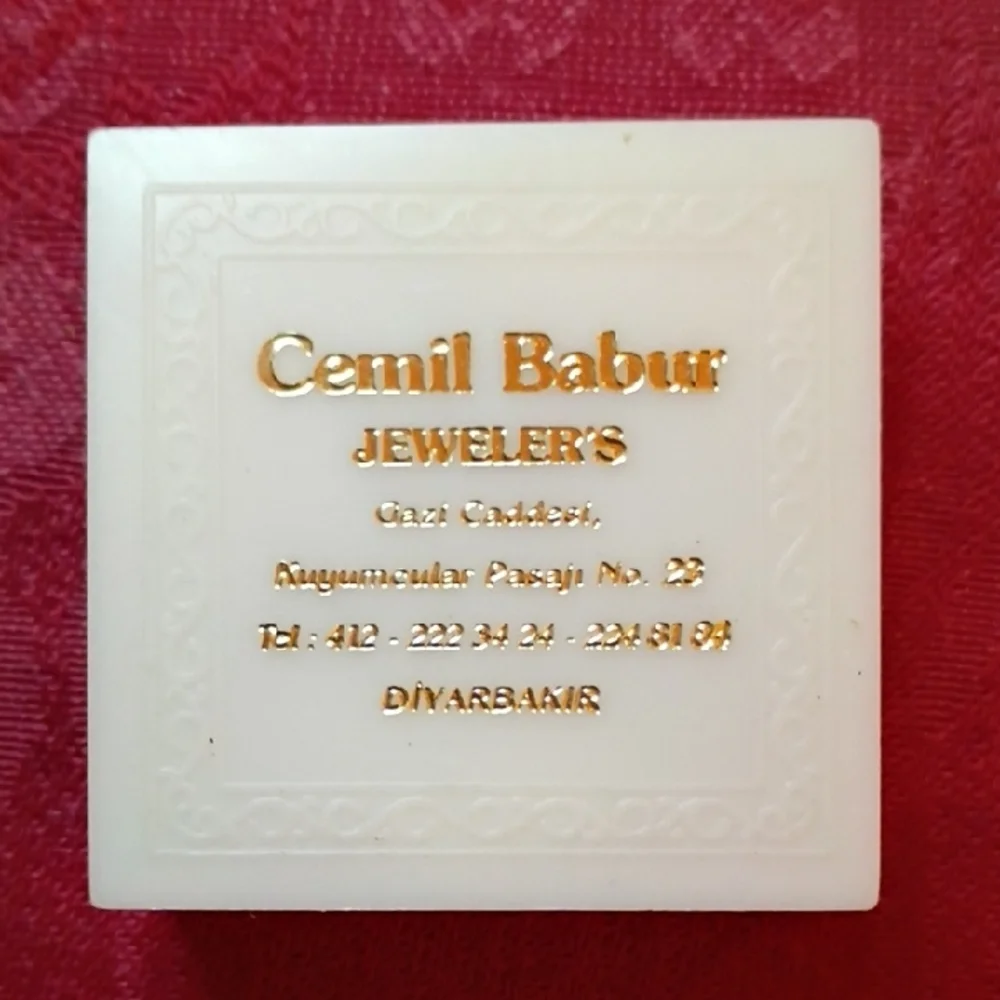 Turkish Gold from cross