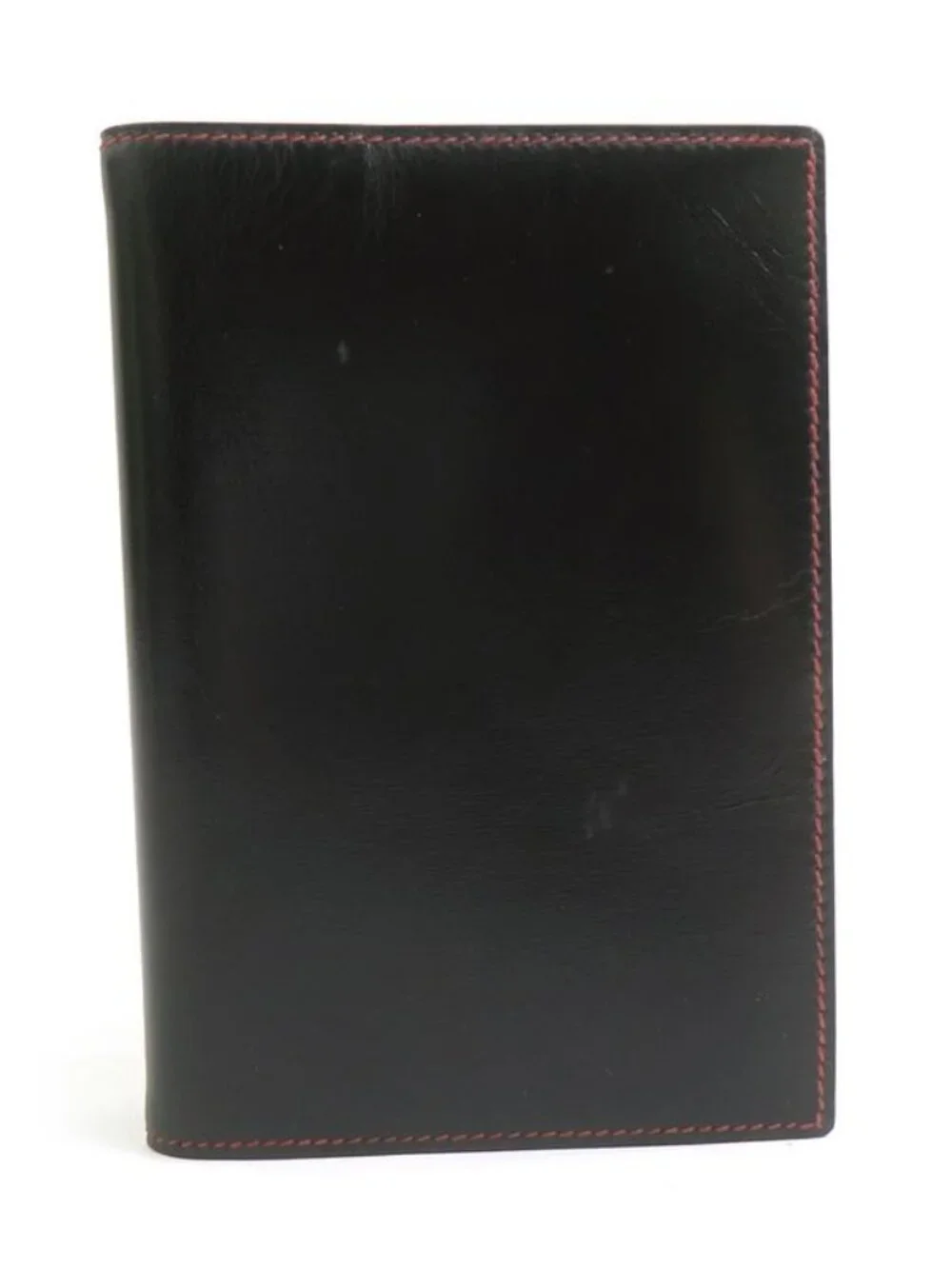 Hermes Notebook Cover Leather Black
