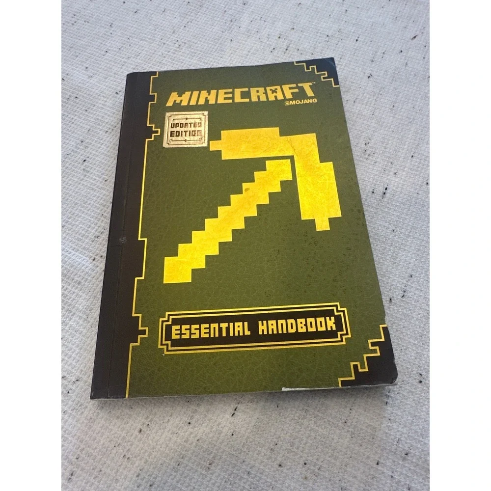 Minecraft Essential Handbook Updated Edition softcover Game Guide