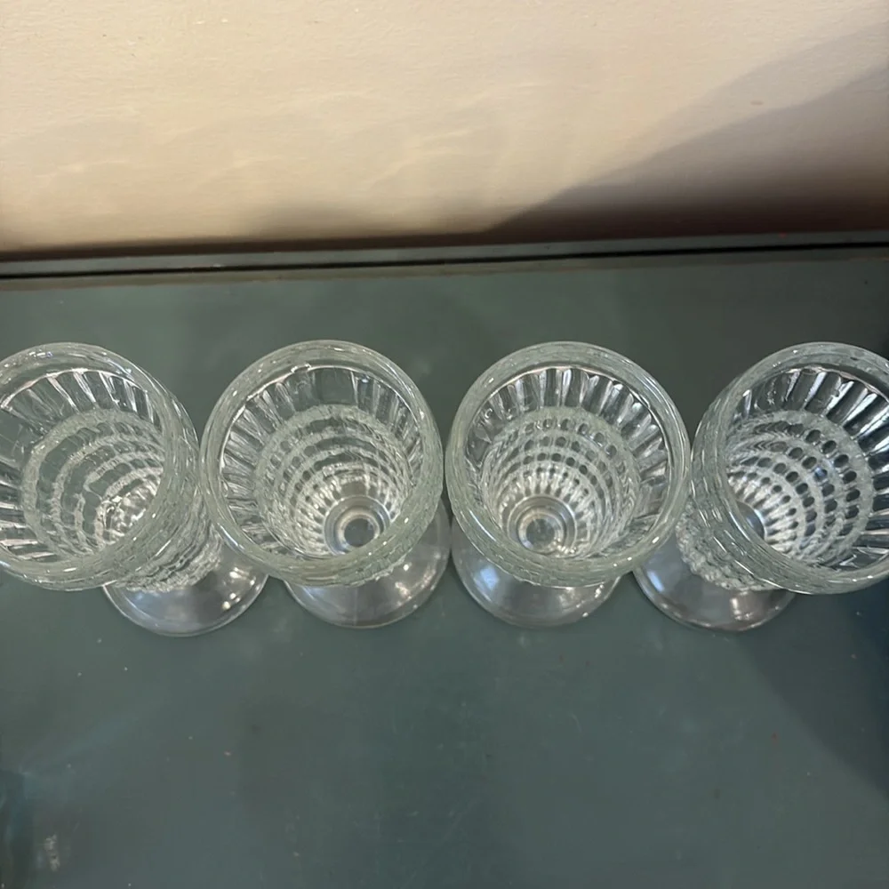 Jeannette Glass vintage parfait jeannette