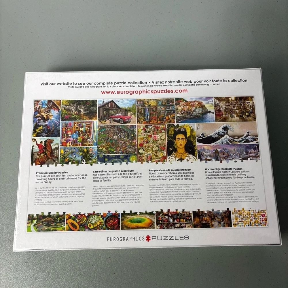Eurographics Puzzle 1000 Piece NEW Knittin' Kittens 19x26