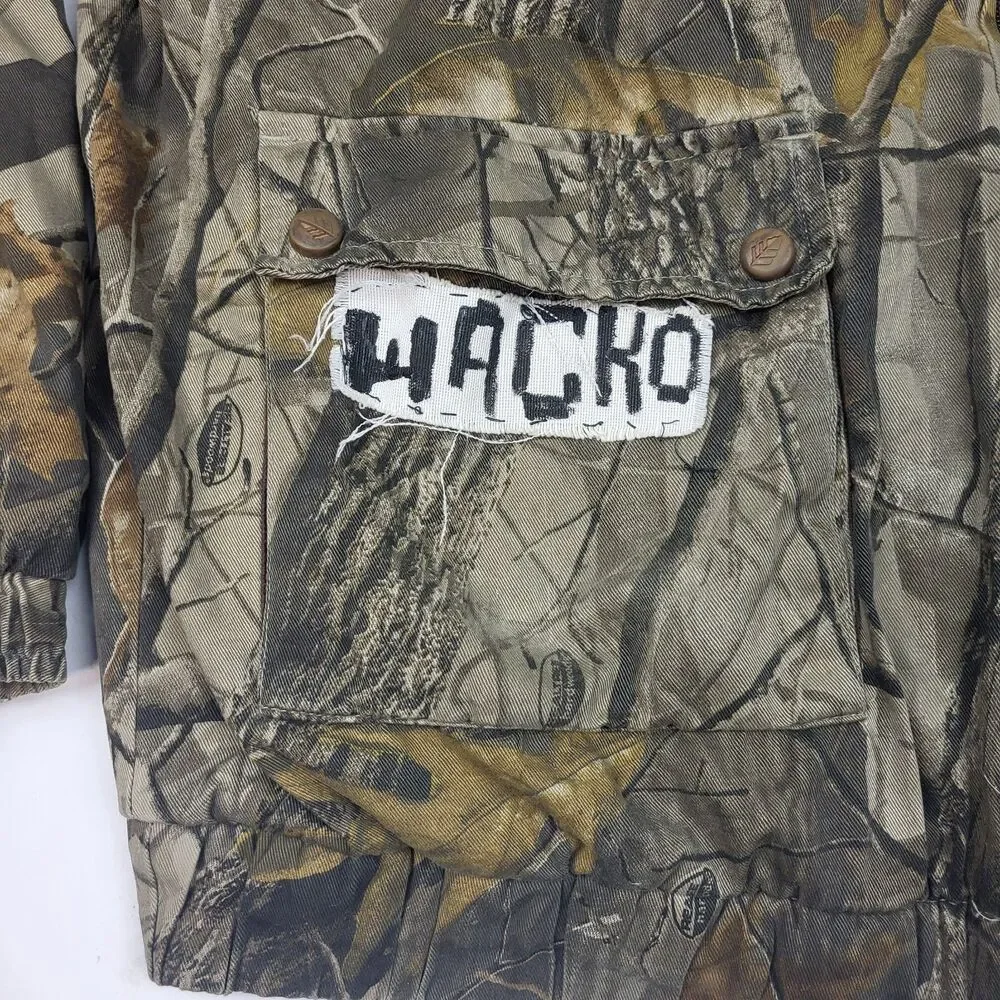 Whitewater Vintage Men’s Hunting Camo Jacket Insulated Hood M RealTree customize