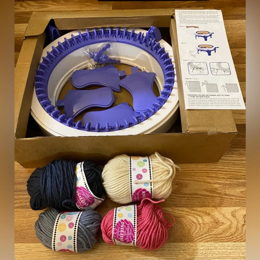 N/A portable knitting