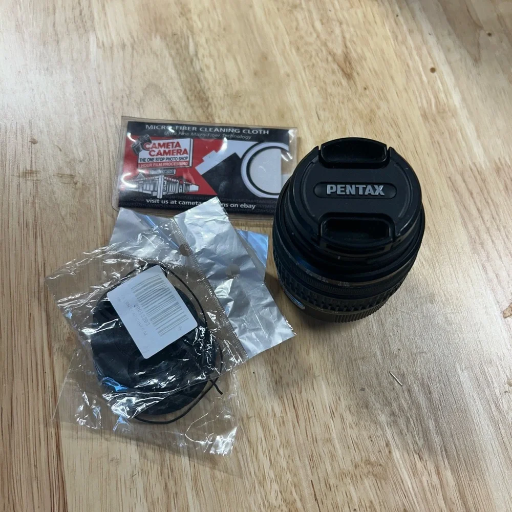 Pentax 18-55mm Black and Green Standard Zoom Lens