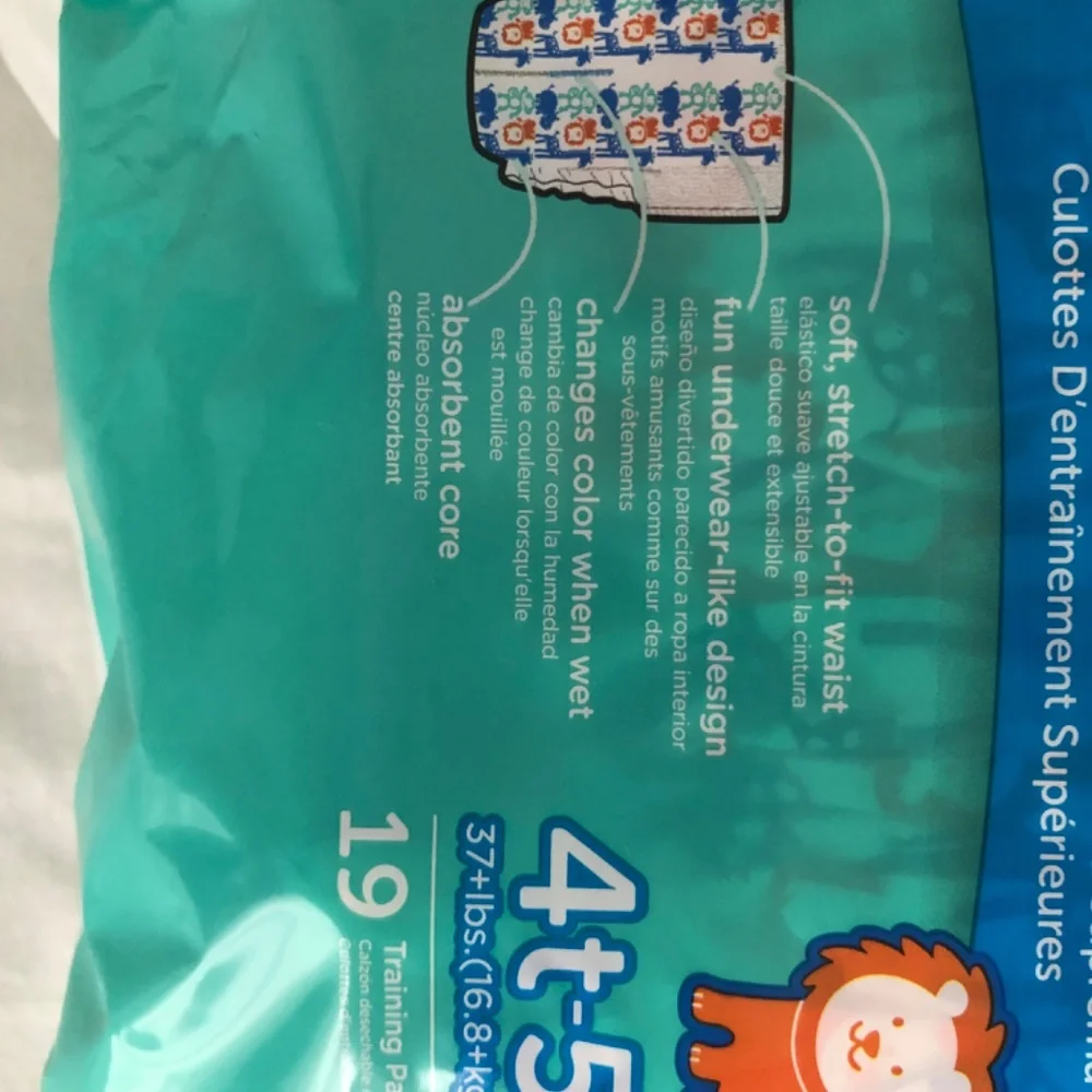 4T-5T Comfees Pull Ups Diaper 1 pack/19 count