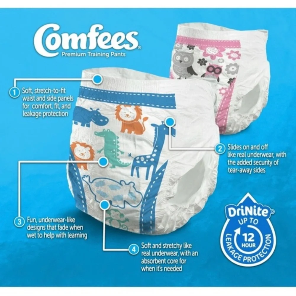 4T-5T Comfees Pull Ups Diaper 1 pack/19 count