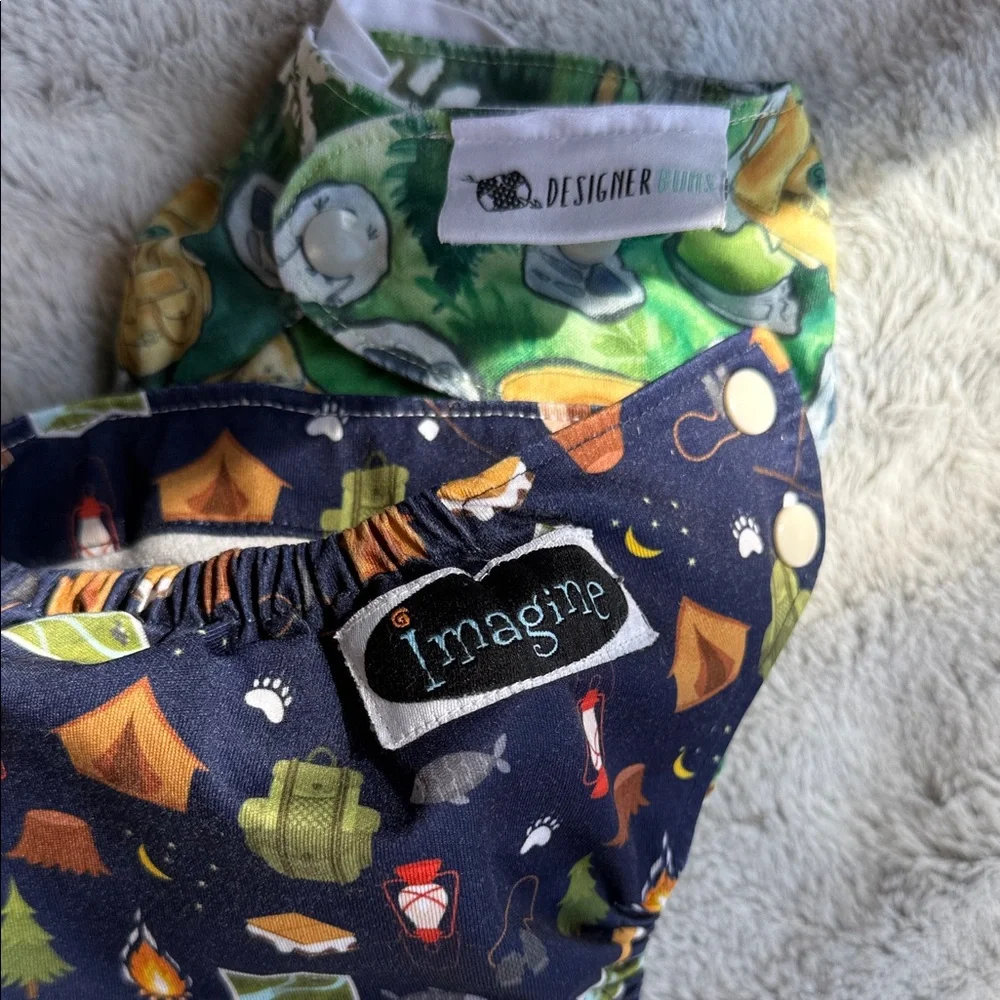 AIO/SIO Cloth Diaper Bundle of 2