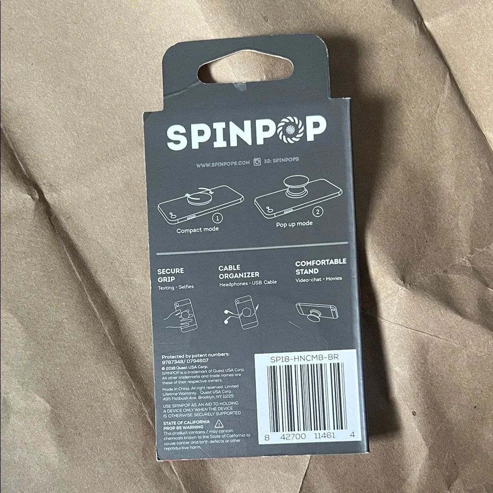 Spinpop viewing as provides