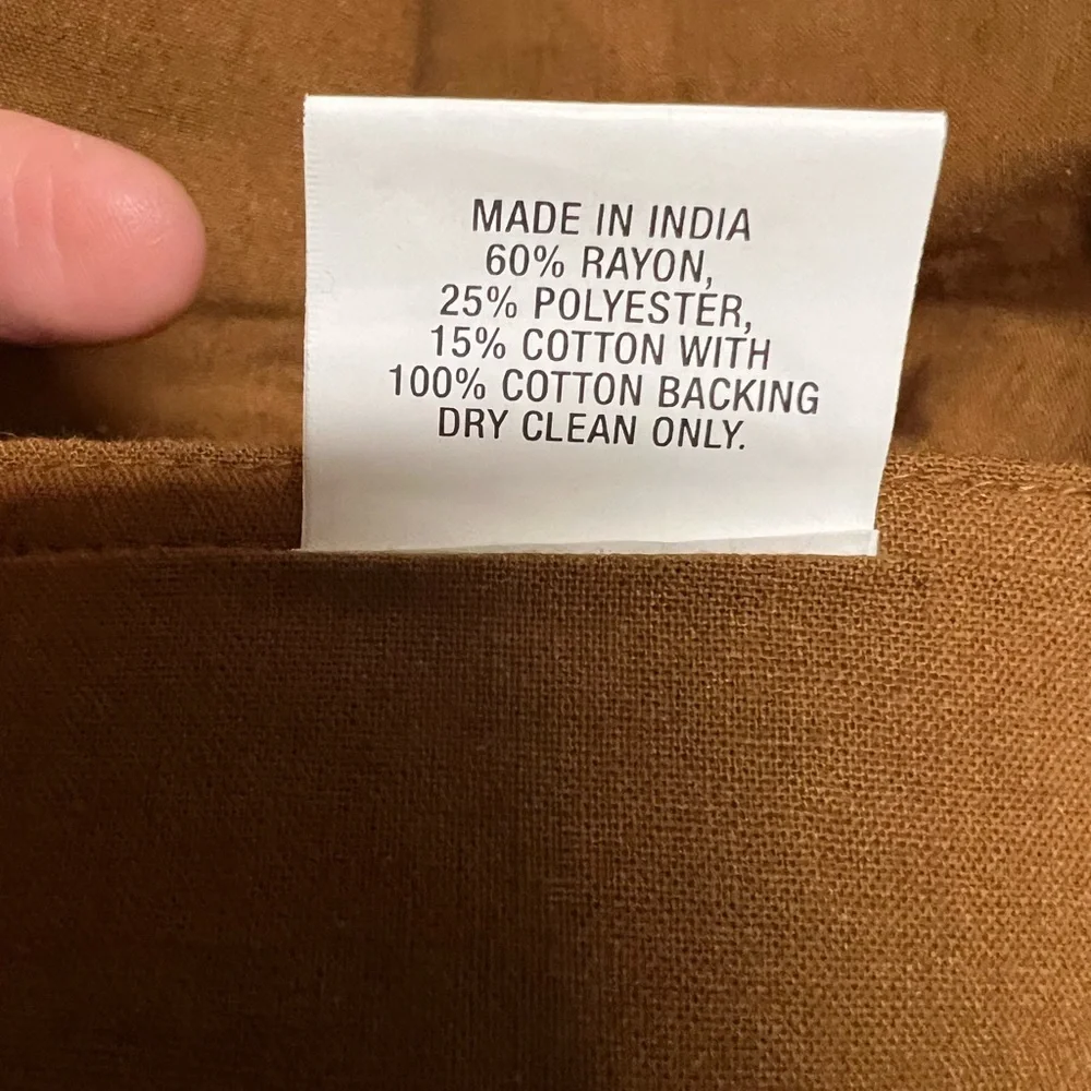 Crate&Barrel rich gold