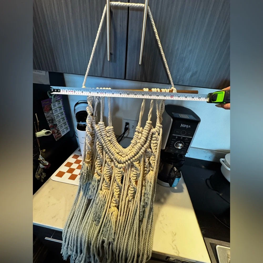 N/A handcrafted macramé