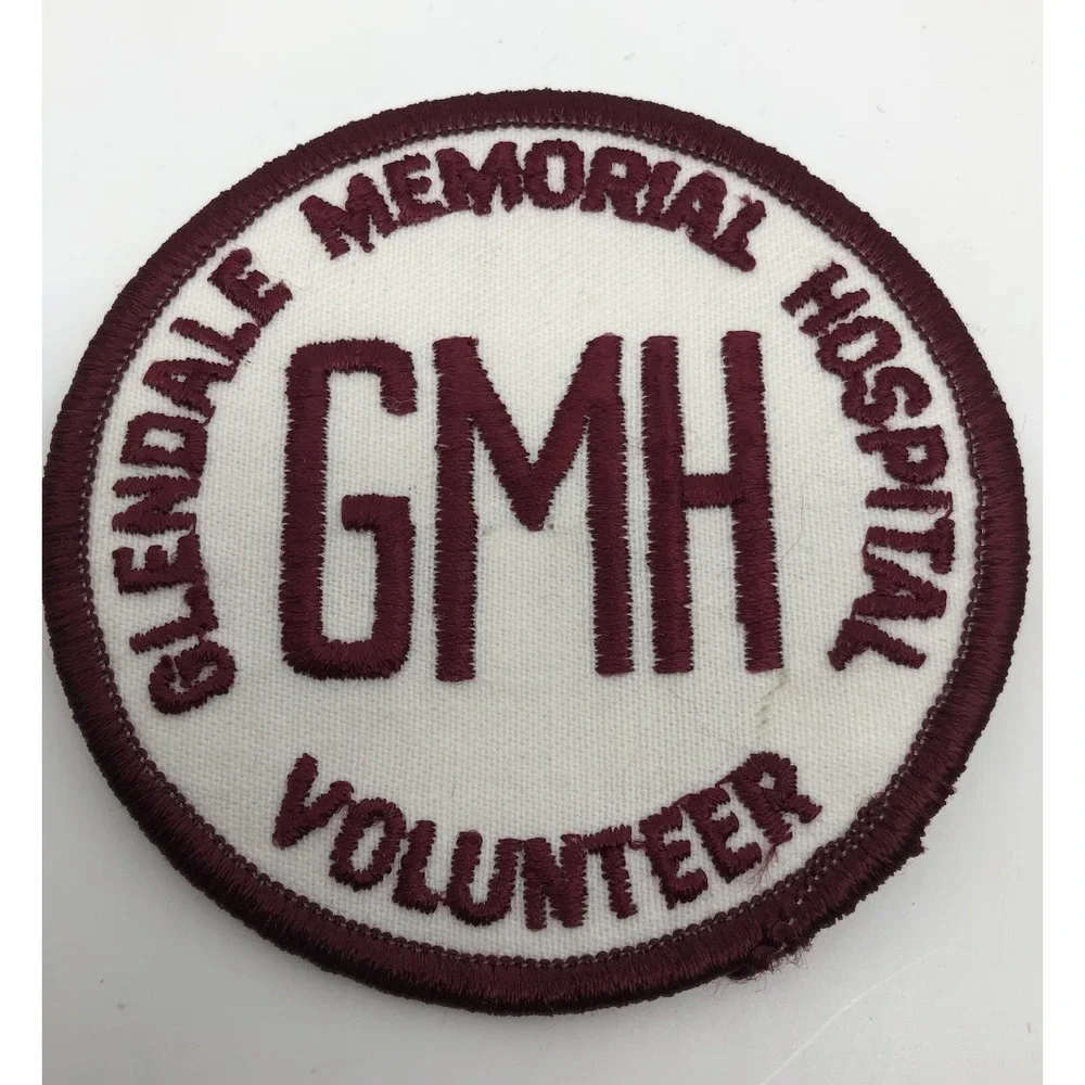 Collectible GMH Glendale Memorial Hospital Volunteer Patch 3
