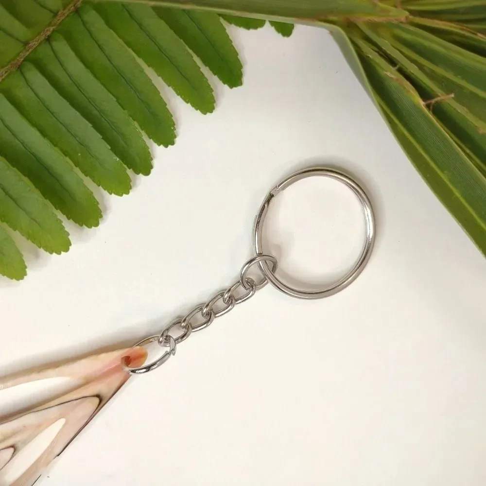 Hand Crafted seashell keyring