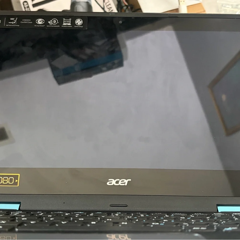 Acer Light Blue Laptop - Touchscreen