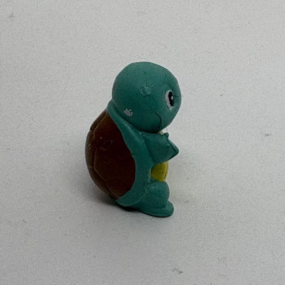 Squirtle Pokemon Tomy Figure Vintage‎ Toy Collectible Mini 1 inch Resin Cutr