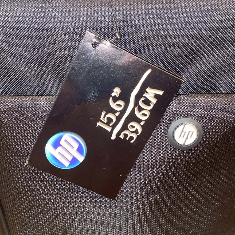 NWT Black HP 15.6” Laptop Computer Case.