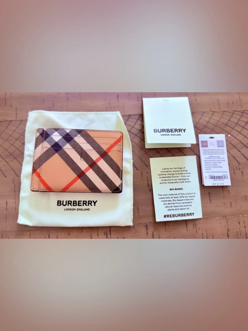 Burberry signature check