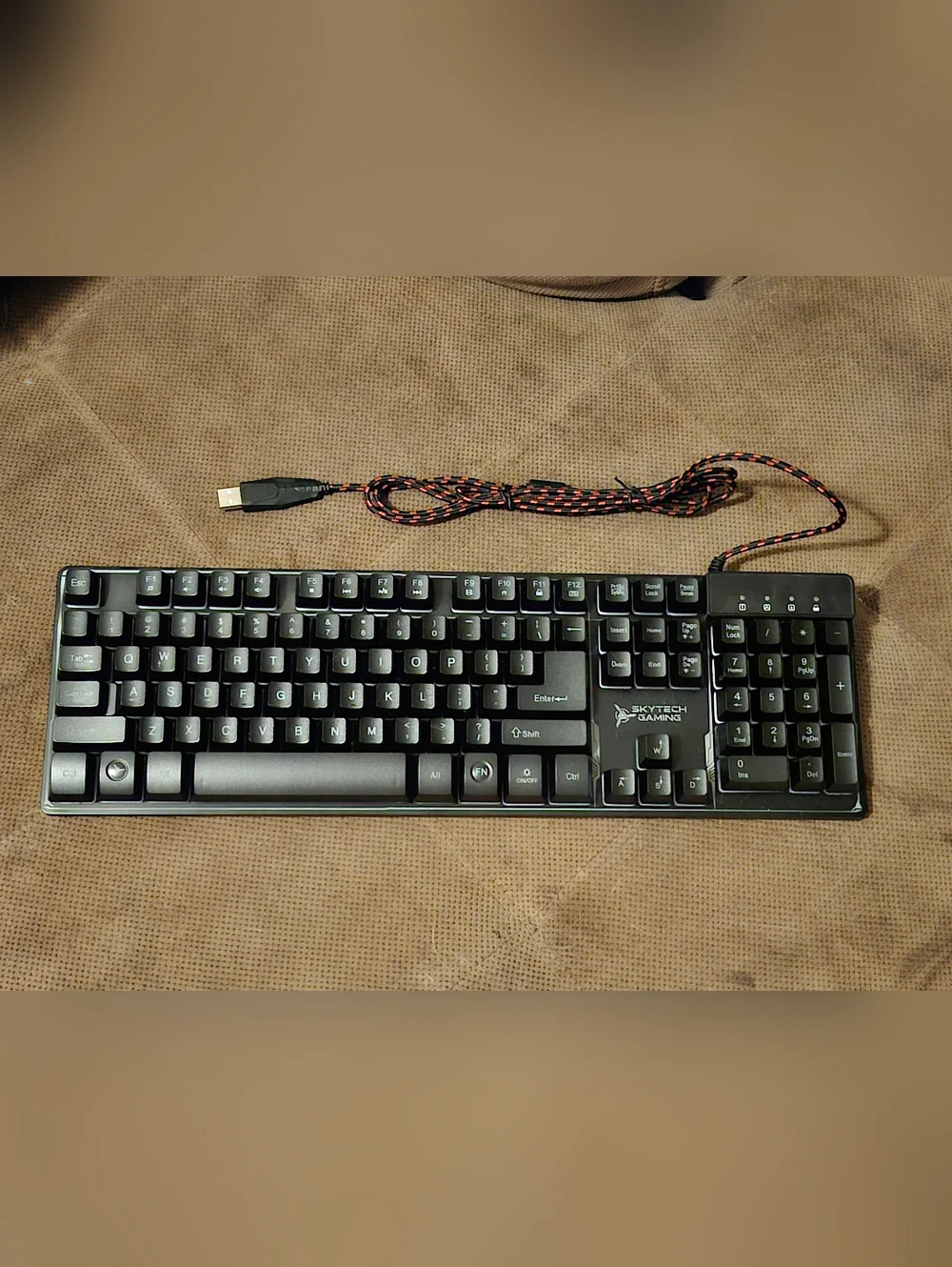 Skytech Gaming Wired Mechanical Keyboard in Black