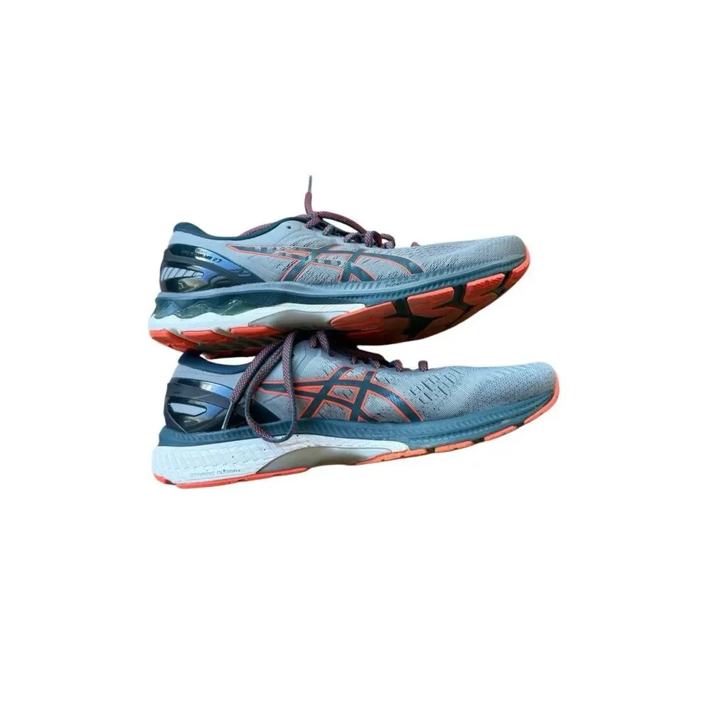 Asics Mens Sheet Rock Magnetic Blue Gel-Kayano 27 Running Sneakers Size 11