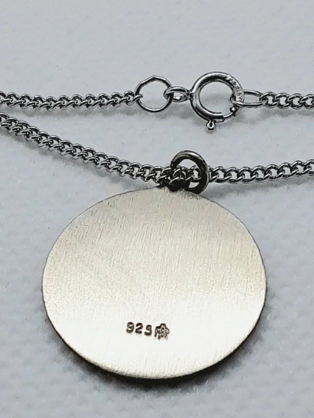 NEW 925 sterling silver unisex St. Christopher Pendant