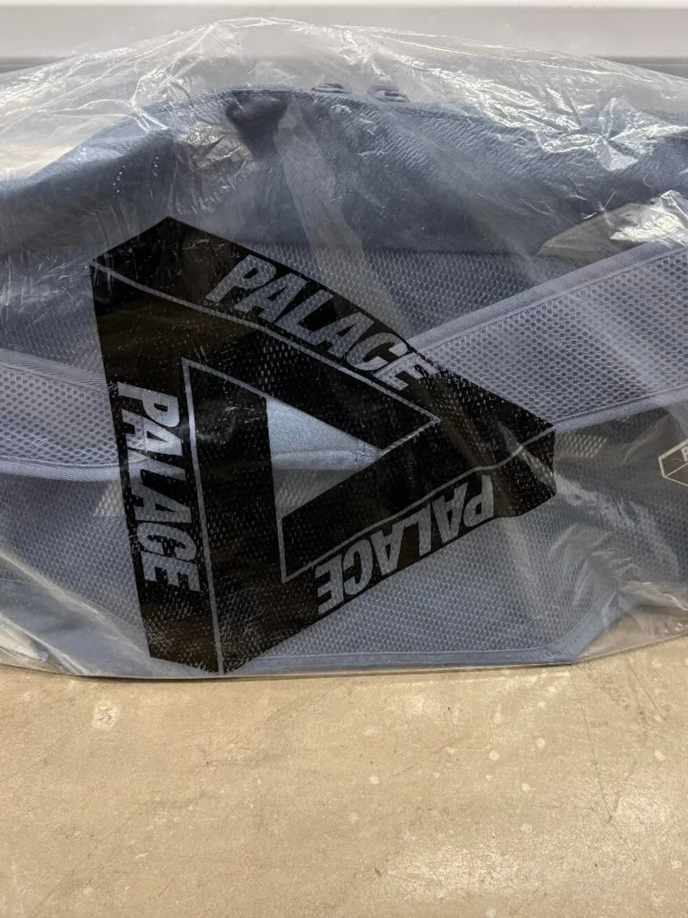 Palace cordura eco hex ripstop clipper bag slate grey