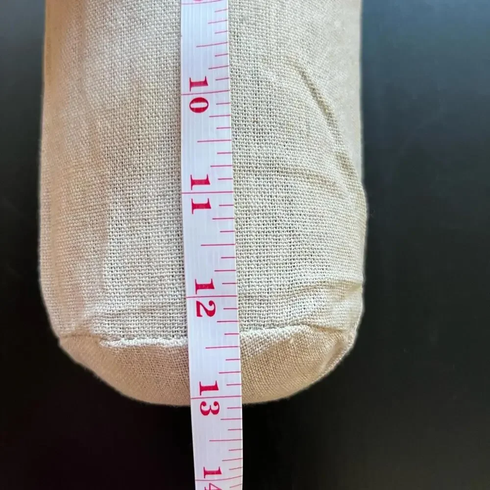 New ! Crate & Barrel (Set of 2) Stemless Wine Glasses Wrapped in Cotton Bag