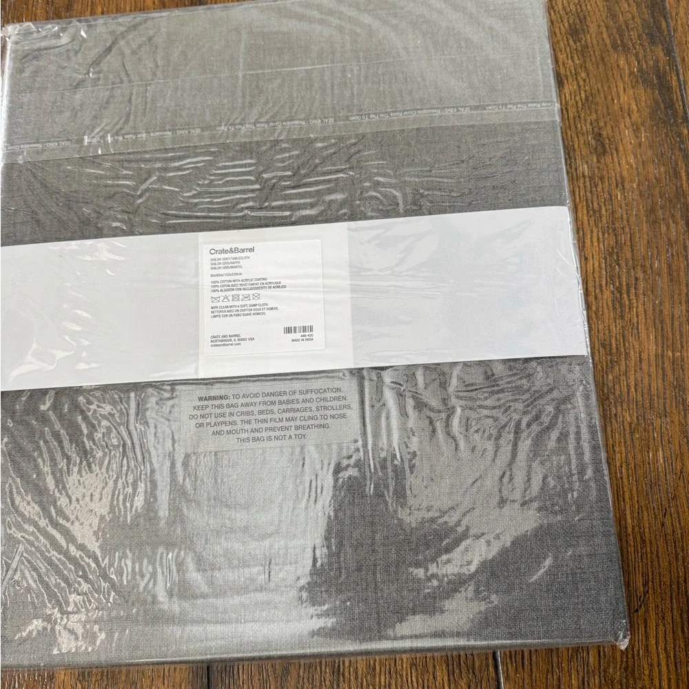 Crate&Barrel sophisticated gray