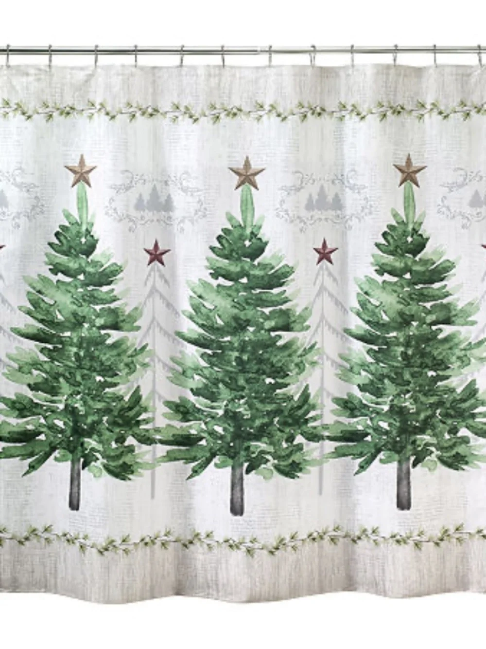 Avanti Trees Shower Curtain,