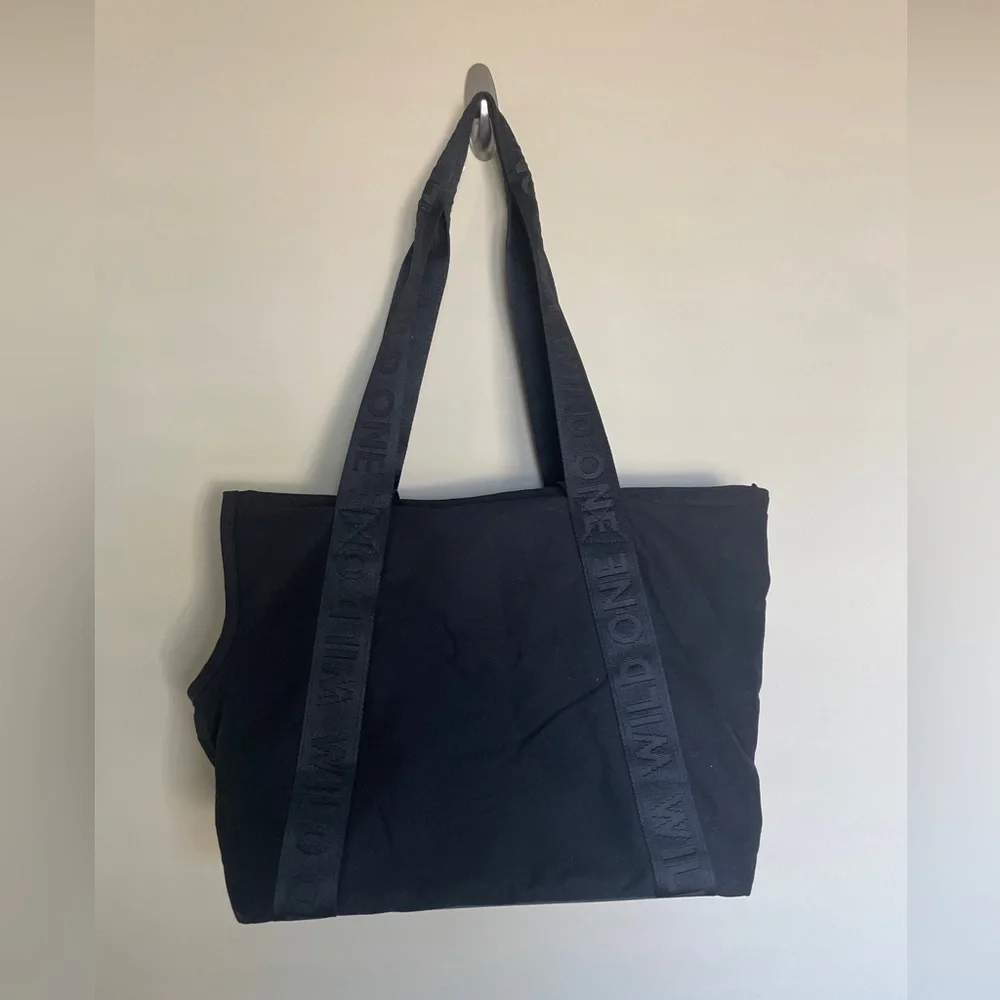 New Wild One Everyday Pet Carrier 100% COTTON Canvas Black Light Dog Carrier Bag